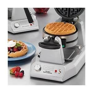 Waring Commercial Vertical Double Waffle Maker Kitchen 