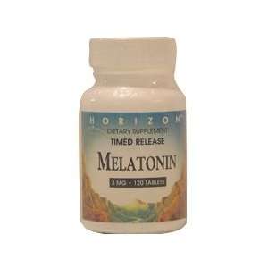  Melatonin Tabs 3 Mg T R Horizn Size 120 Health 
