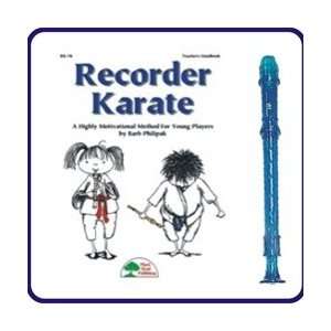  Blue Candy Apple Recorder & Recorder Karate Book Musical 