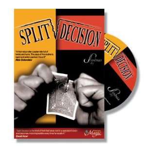  Split Decision Magic DVD by Joshua Jay 