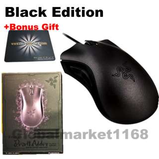 Razer DeathAdder Black Edition USB Gaming Mouse for PC  