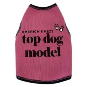   Pet Cotton T Shirt Tank, Americas Next Top Dog Model, XX Small, Taffy