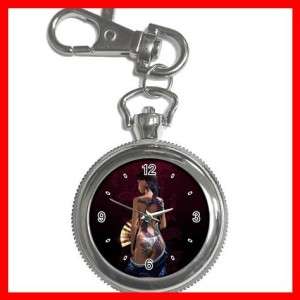 Dragon Lady Asia Myth Fashion Silver Key Chain Watch  