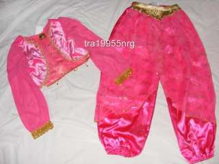  Aladdin Pink Jasmine Costume 7/8 Medium  