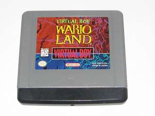 Wario Land   Nintendo Virtual Boy   Works Great! 045496770068  