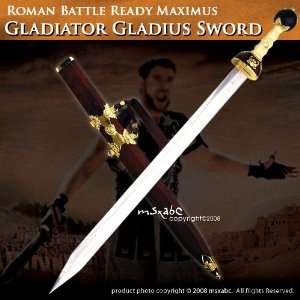 Full Size 39 Roman Battle Ready Maximus Gladiator Gladius Sword New 