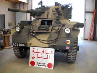 Stop Convoy Follows Sign Iraq War Zone, English/Arabic  
