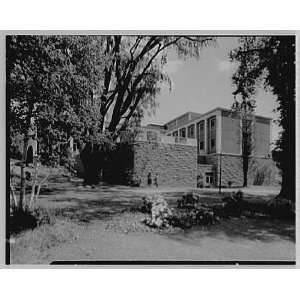 Photo Wright Hall, Smith College, Northampton, Massachusetts. Wide 