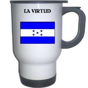  Honduras   LA VIRTUD White Stainless Steel Mug 