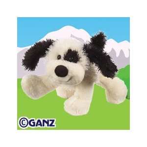  Webkinz Virtual Pet Plush   BLACK & WHITE CHEEKY DOG 