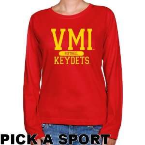 Virginia Military Institute Keydets Ladies Custom Sport Long Sleeve 