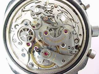 Reloj raro de 72 Valjoux de cronógrafo vintage HEUER CAMARO