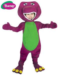 Barney Purple Dinosaur Cute Child Boys Girls Unisex Costume NEW  