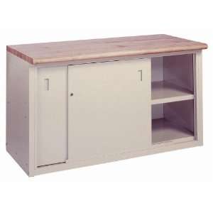 Lyon DD2835 Steel Top Pre Engineered Cabinet Work Bench with Sliding 