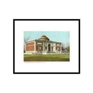 Bowdoin College, Brunswick, Maine Places Pre Matted Poster Print 