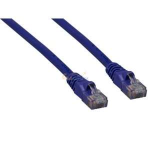  14ft Cat5e 350 MHz UTP Snagless Patch Cable, Purple 