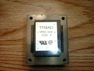 Triad VPP28 2000 56.0 VA NEW P.C. Mount power transformer Gain Clone 