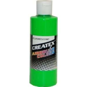Createx 5404 4Z 4 oz. Createx Fluor Green Fluorescent Airbrush Color C