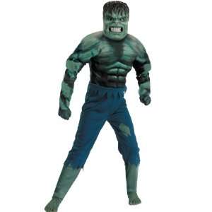  Muscle Chest Incredible Hulk Child Costume: Toys & Games