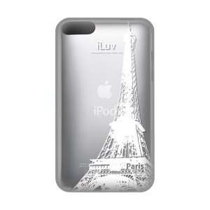  Paris City Landscape Clear Plastic Case For iPod  