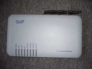   Band GSM Gateway 4 channel GSM Voip gateway Goip 012345678912  