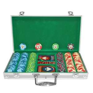  300 Paulson® National Poker Series Chips w/Aluminum Case 