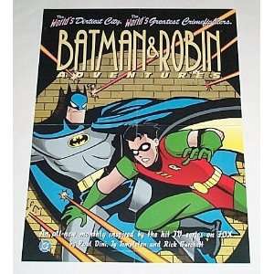  1995 Batman & Robin Adventures Animated Cartoon Series DC 