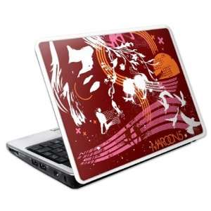   M520021 Netbook Small  8.4 x 5.5  Maroon 5  Abstract Skin Electronics