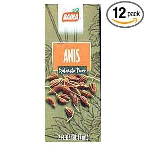 Badia Anise Extract, 2 Ounce (Pack of 12)  Grocery 