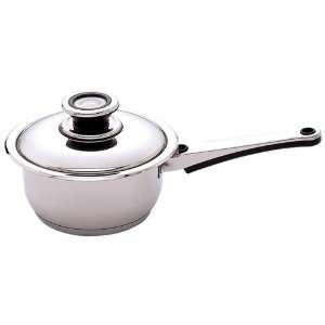  1.5qt Saucepan With Lid Features Surgical Stainless Steel 