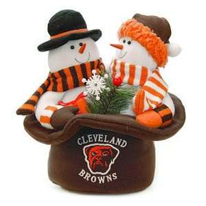  Cleveland Browns Snowmen Top Hat: Sports & Outdoors