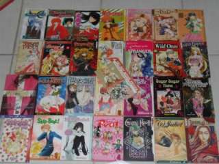 Mixed Lot (27) Manga for Girls Graphic Novels Book Fruits Basket 