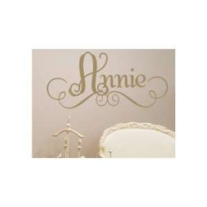  Girls Annies Personalized Wall Decal Automotive