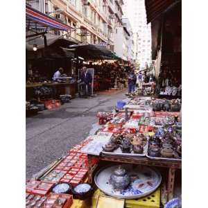  Stalls, Upper Lascar Row, Hong Kong Island, Hong Kong, China, Asia 
