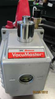 Robinair 15500 VacuMaster 5 CFM Vacuum Pump 2 Stage No Reserve 5 Day 