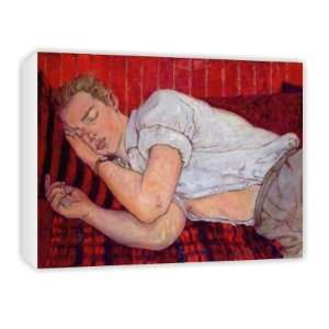  Tony Howard sleeping, London, 1956 (oil on   Canvas 