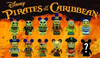 Disney Vinylmation Pirates of the Caribbean Tray of 24 Full Case Tray 