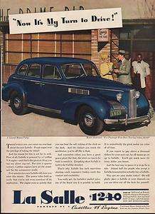 1939 LaSalle cars vintage ads classic & antique autos  