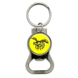  Bee Wasp Hornet   Bottle Cap Opener Keychain Ring 