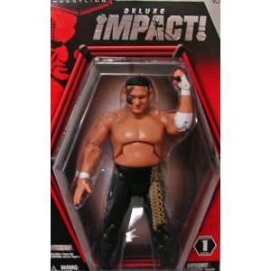   Wrestling Deluxe Impact Series 1 Action Figure Samoa Joe Toys & Games