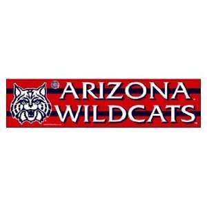 Arizona Wildcats Bumper Sticker / Decal Strip **