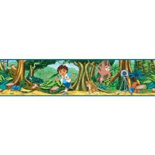 Blue Mountain Wallcoverings NS026444 Go Diego Go Self Stick Wall 