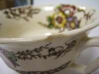 Alfred Meakin England Medway china 1 teacup 4 saucers  