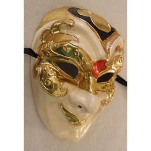 Venetian Mask Red Diamond Point Masquerade Halloween Costume