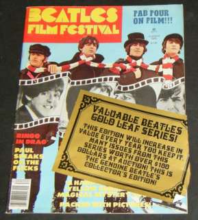 Features article and films of the fabulous four. Starring John Lennon 