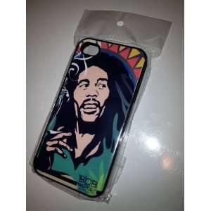  Bob Marley Smoking Apple iPhone 4 + 4s Black Case 