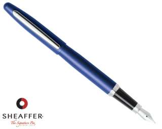 Sheaffer VFM Neon Blue Fountain Pen Medium 9401 0  