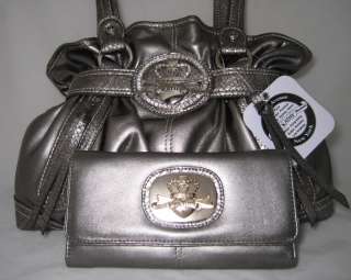 Kathy Van Zeeland Morning Glory Belt Shopper Bag Purse Apollo Wallet 