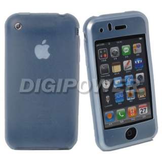 WHITE SILICONE SOFT CASE COVER SKIN FOR IPHONE 3G 3GS  