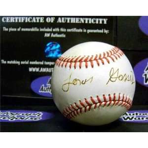  Lou Gossett Jr. Autographed/Hand Signed Baseball Sports 